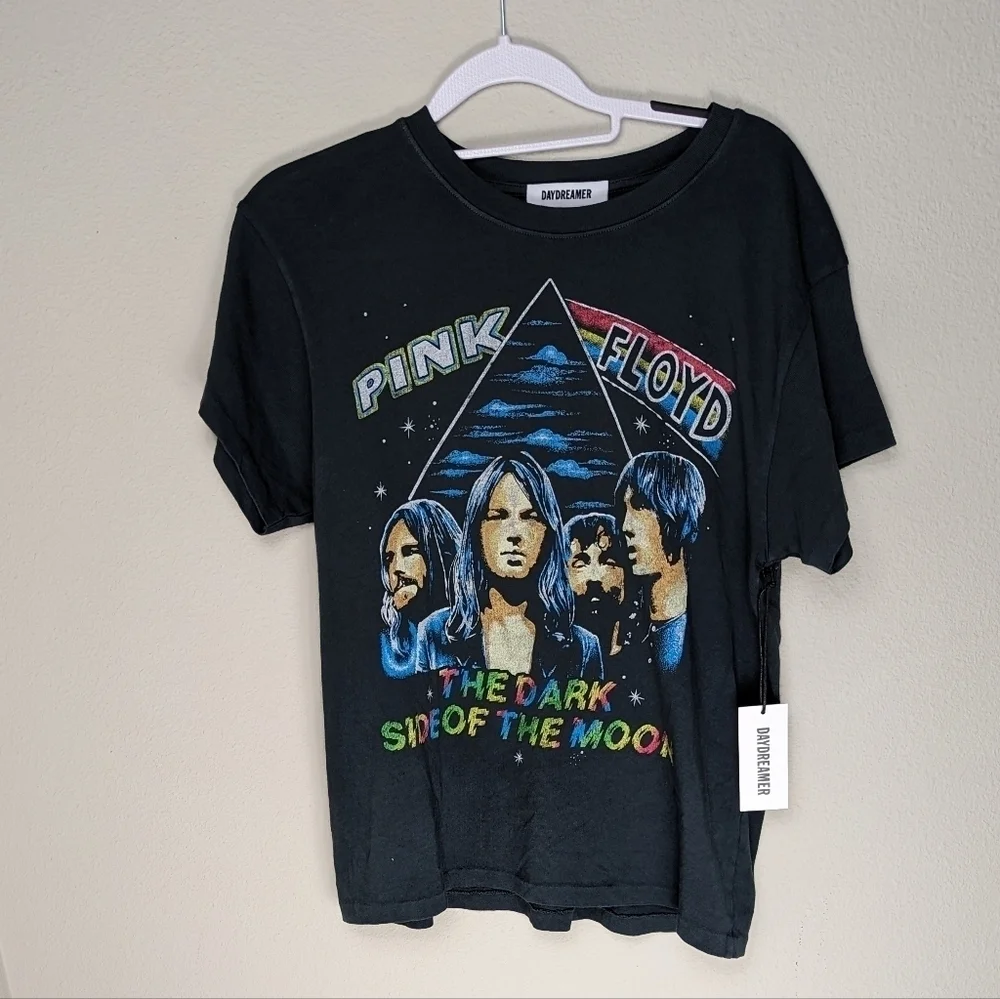 Daydreamer Pink Floyd Dark Side Tour Tee Women's Small Black  Shirt - Picture 13 of 14